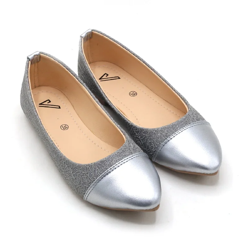 Versatile Heeled Sandals for Any Occasion---Women's Pump - Grey