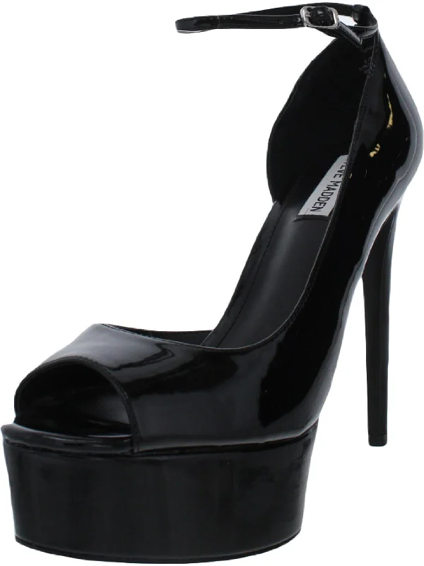 Sleek and Shiny Patent Pump Heels for a Polished Look--Affair Womens Patent Stilettos D'Orsay Heels