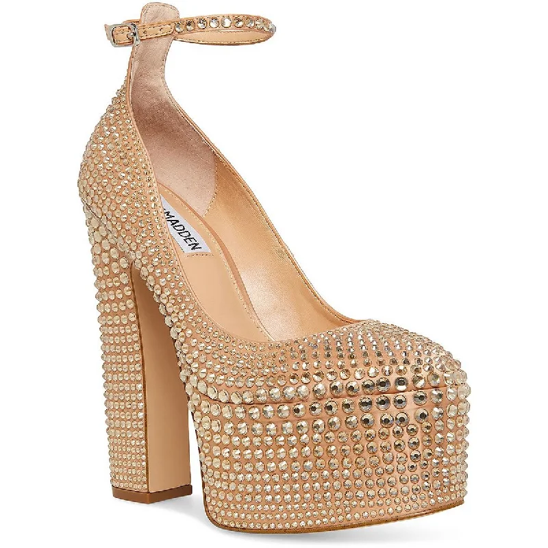 Versatile Dress Heels for Formal and Casual Wear---Steve Madden Womens Skyrise  Slip On Dressy Platform Heels