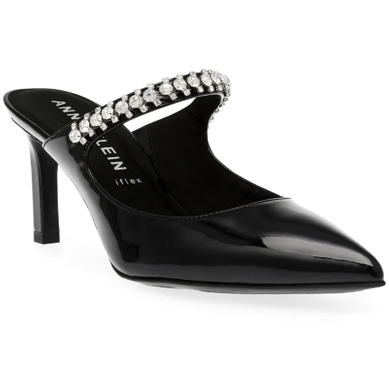 Anne Klein Womens Remi Embellished Slip-On Pumps---Chic Embellished Pumps for a Glamorous Look