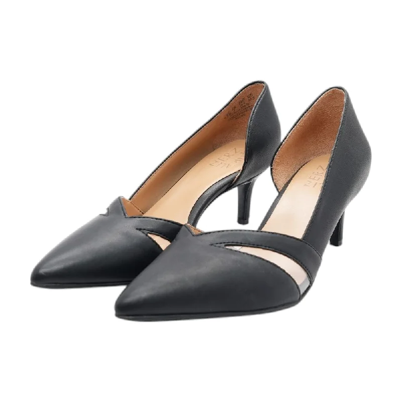 Versatile Heeled Sandals for Any Occasion---Black Pump Heels