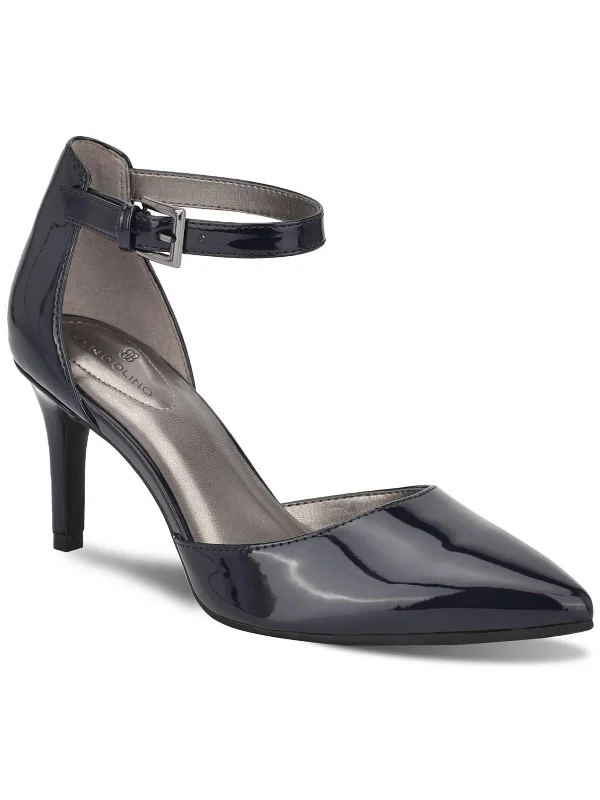 Sleek and Shiny Patent Pump Heels for a Polished Look--Ginata  Womens Patent Dressy D'Orsay Heels