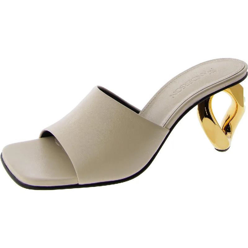 Versatile Heeled Sandals for Any Occasion---JW Anderson Womens  Mules