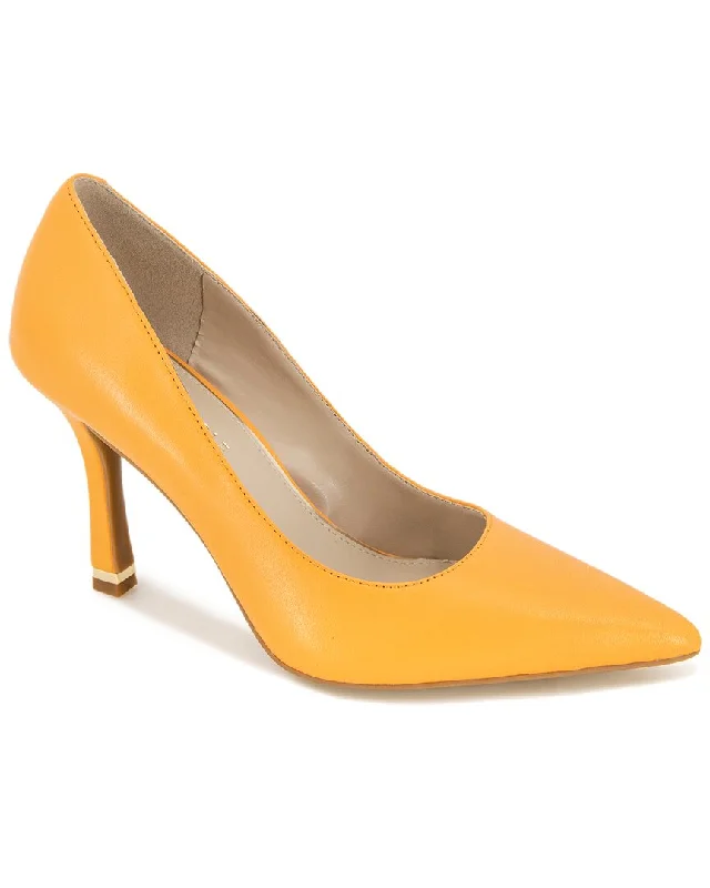 Kenneth Cole New York Romi Leather Pump---Comfortable Leather Pumps for Office and Everyday Wear