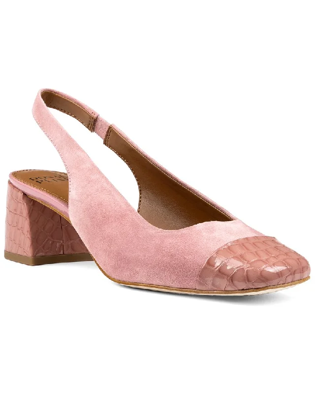 Donald Pliner Amore Leather Pump---Comfortable Leather Pumps for Office and Everyday Wear