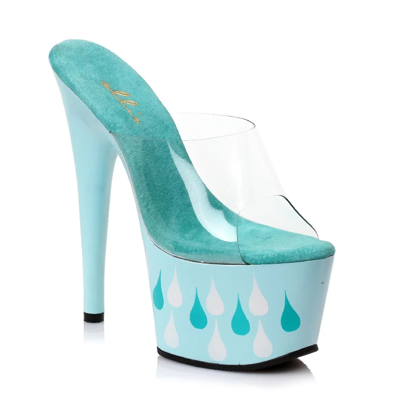 Stiletto Heel Pumps with Perfect Fit--709-TEARDROP-Fashionable & Classic