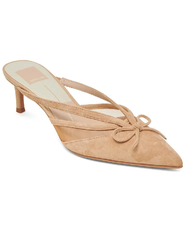 Affordable Suede Ankle Pumps for All-Day Wear--Dolce Vita Kimber Suede Heel