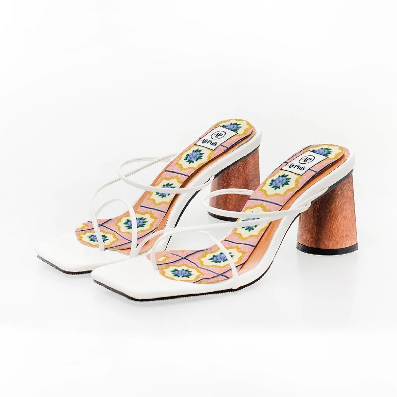 Peranakan Tile Series: Duxton Hill Airpufs---Fashionable Kitten Heels for Date Night