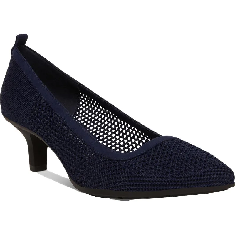 Versatile Dress Heels for Formal and Casual Wear---Anne Klein Womens Rebecca Perforated Slip On Dress Heels