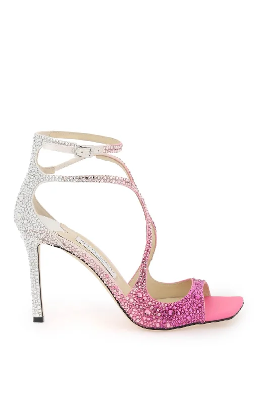 Affordable Rhinestone Pumps for a Dazzling Look---Jimmy Choo Azia 95 Pumps With Crystals