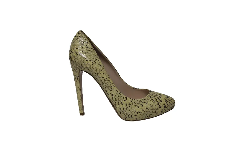 Versatile Heeled Sandals for Any Occasion---Miu Miu Calzature Donna Heels in Animal Print Animal Skin