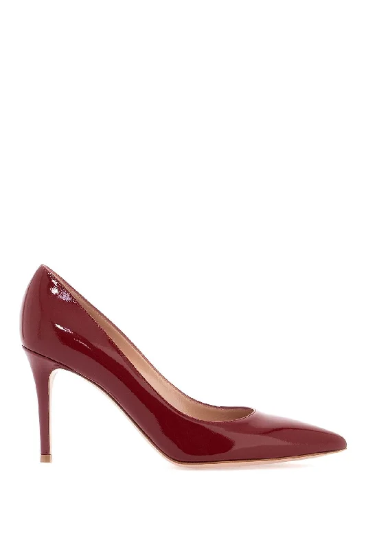 Versatile Heeled Sandals for Any Occasion---Gianvito 85 Pumps  - Red