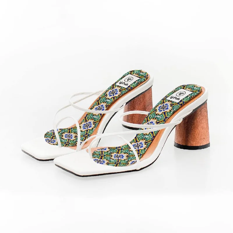 Peranakan Tile Series: Pagoda Street Airpufs---Fashionable Kitten Heels for Date Night