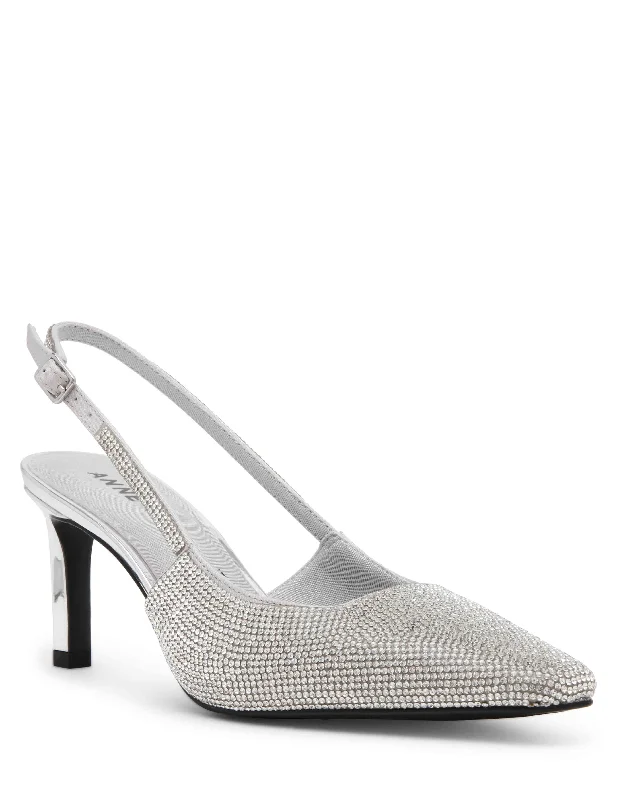 Rosel Crystal Dress Pump---Elegant Evening Heels for Weddings and Parties