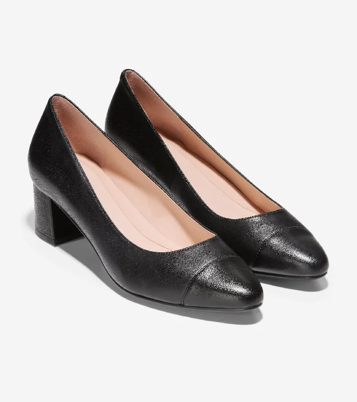 Trendy Chunky Heel Pumps for Casual Wear--Cole Haan Women's Go-to Block Heel Pump