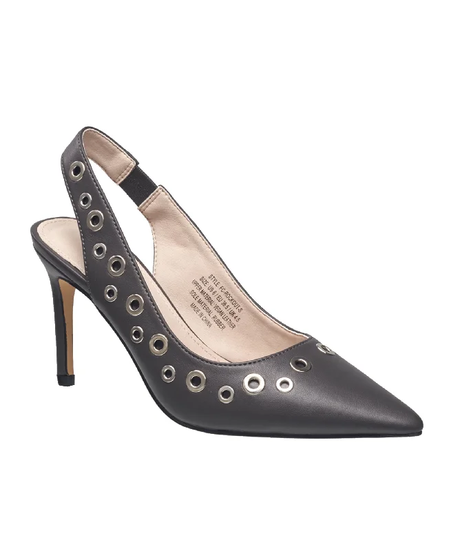 Versatile Heeled Sandals for Any Occasion---French Connection Women's Grommet Slingback