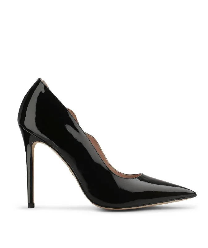 Stiletto Heel Pumps with Perfect Fit--Women's Grace Stiletto Heel Pumps In Black-Fashionable & Classic