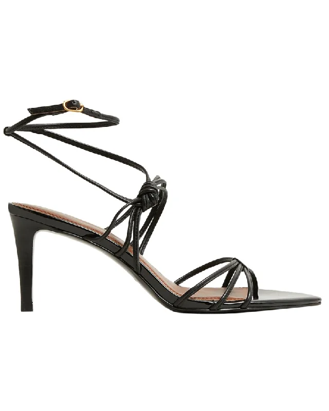 Reiss Georgina Leather Strappy Heel---Affordable Strappy Platform Heels with Premium Quality