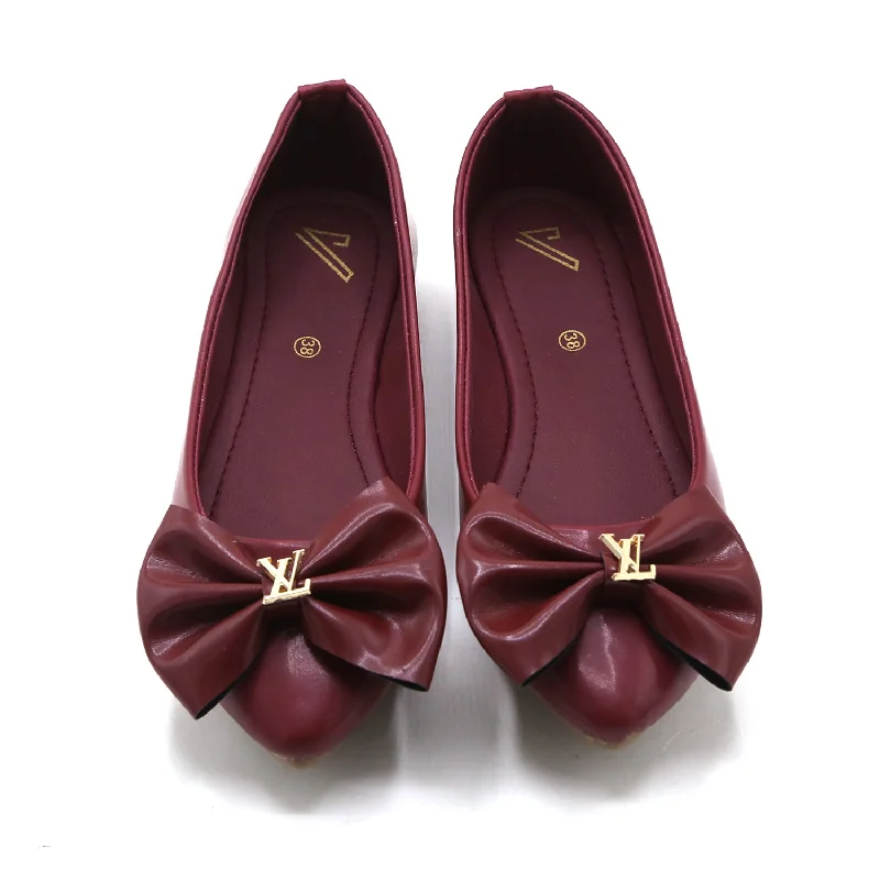 Versatile Heeled Sandals for Any Occasion---Women's Pumps - Maroon