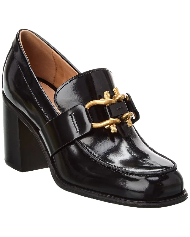 Bottega Veneta Monsieur Leather Pump---Comfortable Leather Pumps for Office and Everyday Wear