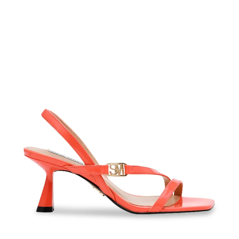 INFUZER CORAL PATENT---Fashionable Kitten Heels for Date Night