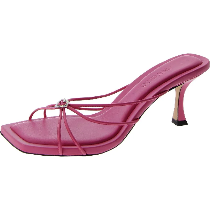 Indiya 70 Womens Leather Strappy Heels---Affordable Strappy Platform Heels with Premium Quality