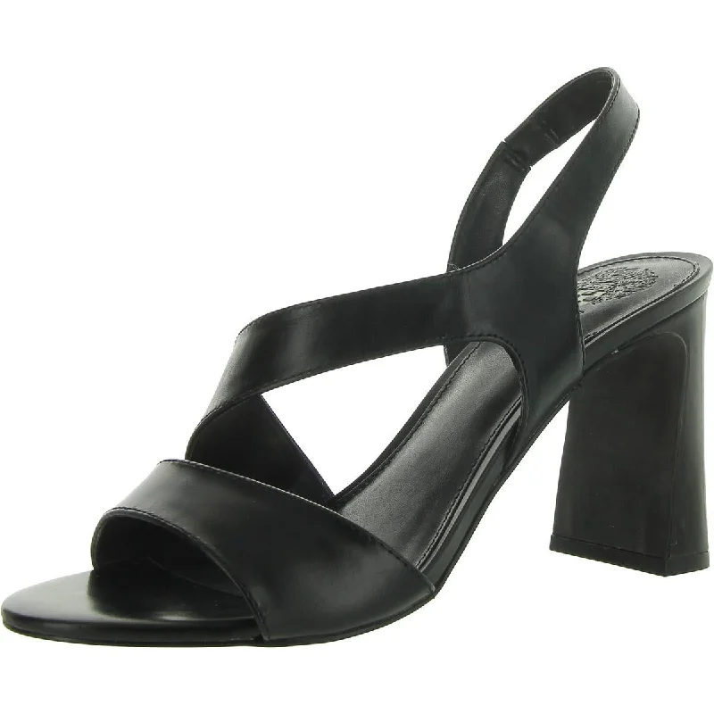 ABBEANNA Womens Leather Round toe Heels---Comfortable Leather Pumps for Office and Everyday Wear