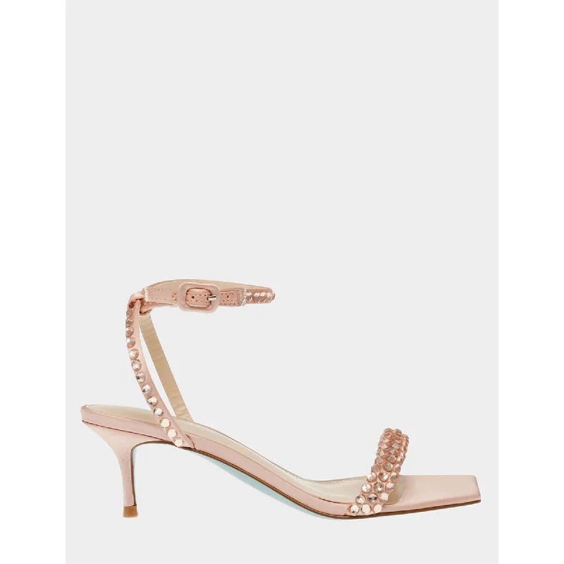 Versatile Heeled Sandals for Any Occasion---Stone Blush