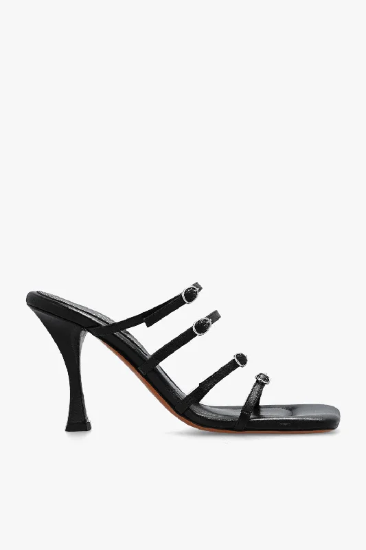 Versatile Heeled Sandals for Any Occasion---Proenza Schouler New Women's Heel Shoes In Black