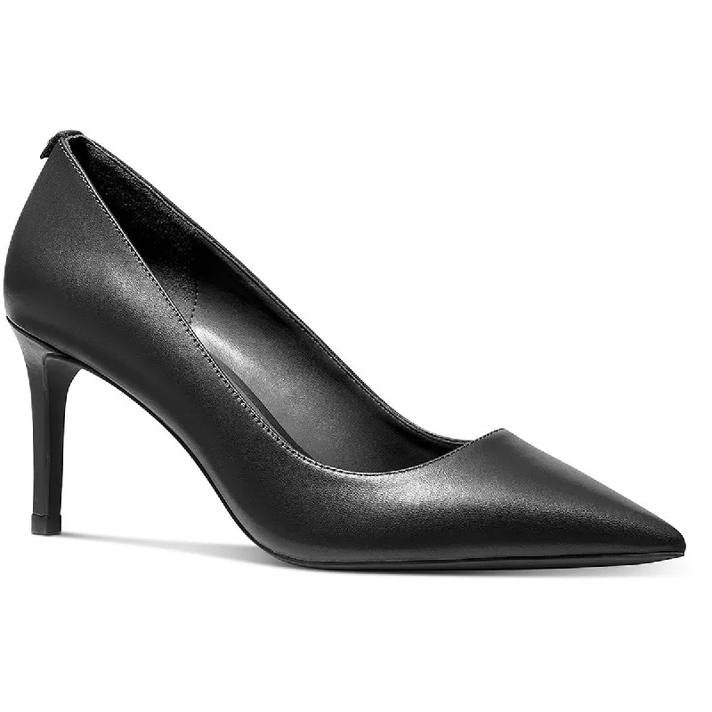 Stylish Slip-On Pumps for Quick Elegance---MICHAEL Michael Kors Womens Alina Flex Leather Slip On Pumps