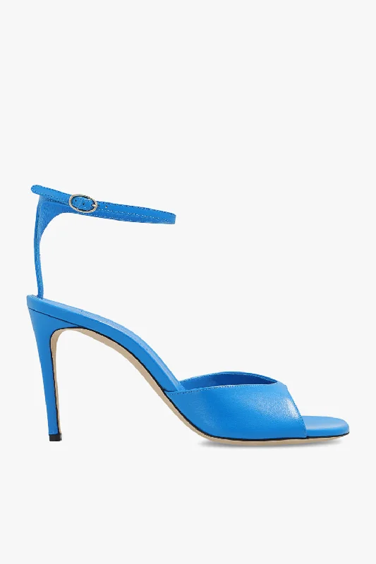 Versatile Heeled Sandals for Any Occasion---Victoria Beckham Womens Heel Shoes In Blue