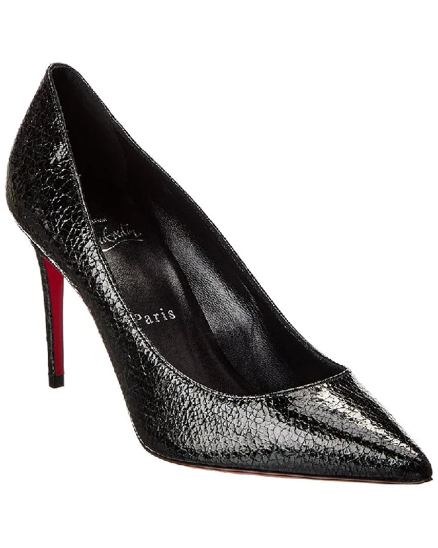 Christian Louboutin Kate 85 Leather Pump---Comfortable Leather Pumps for Office and Everyday Wear