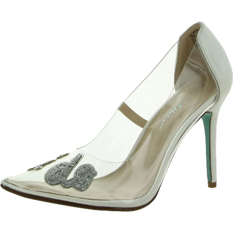 Demi Womens Bridal Pumps