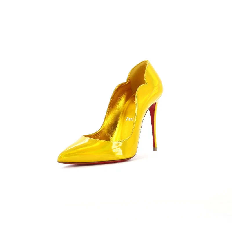 Sleek and Shiny Patent Pump Heels for a Polished Look--Women's Hot Chick Pumps Patent 100