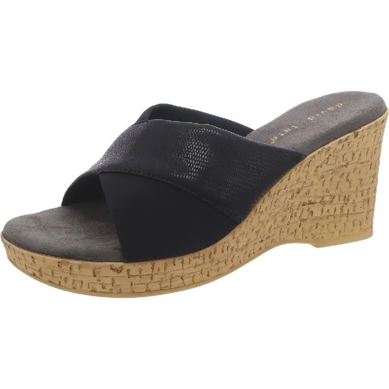 Stylish Open Toe Heels for Summer--David Tate Womens Perfect Wedge Open Toe Wedge Heels