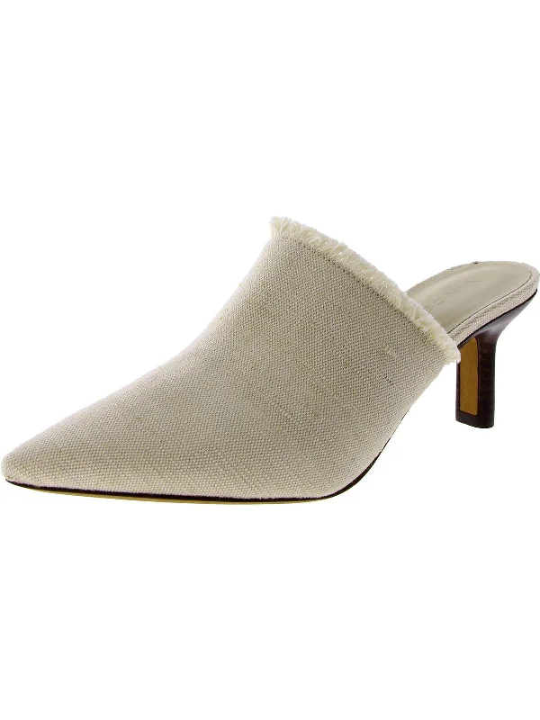 Versatile Heeled Sandals for Any Occasion---Penelope ll Womens Almond Toe l Mules