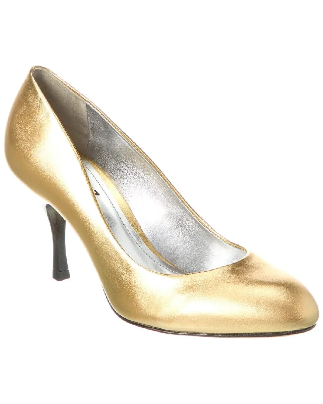 SCHUTZ Giordana Leather Pump---Comfortable Leather Pumps for Office and Everyday Wear