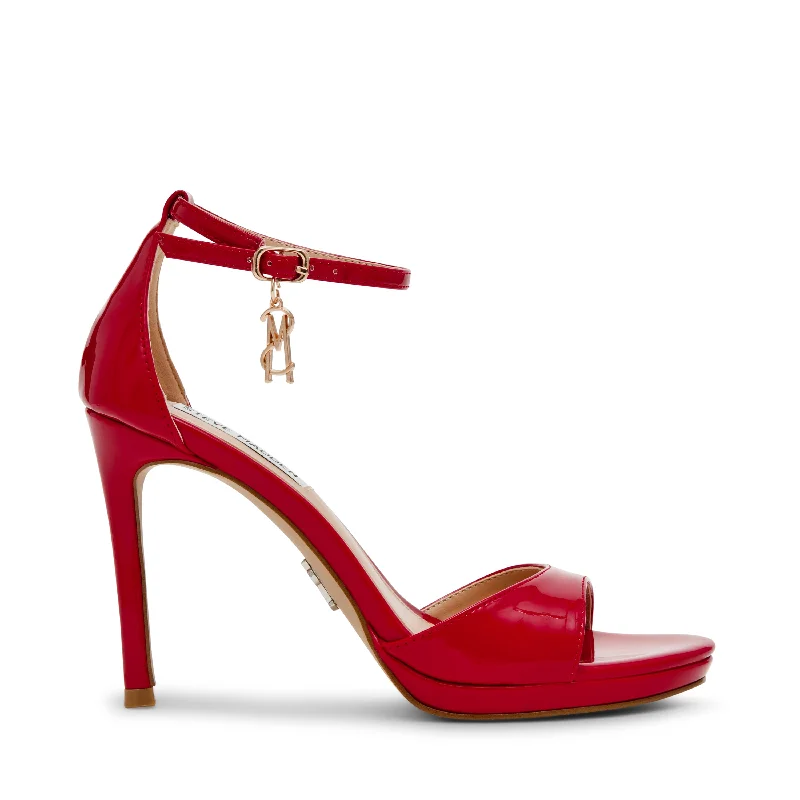 EVERS RED PATENT---Fashionable Kitten Heels for Date Night