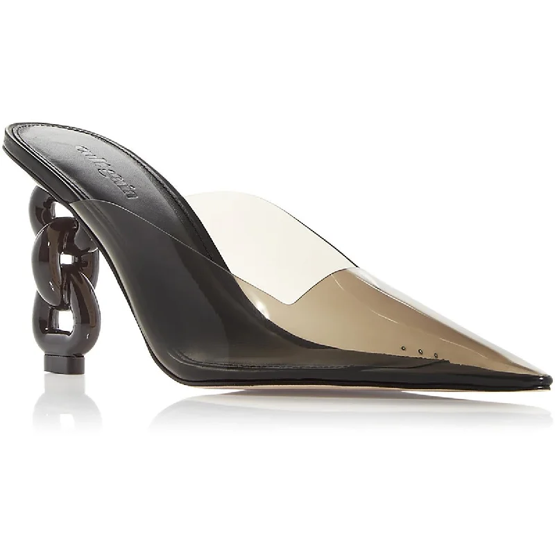 Stiletto Heel Pumps with Perfect Fit--Cult Gaia Womens Carmen Mule Pointed Toe Slip On Mules-Fashionable & Classic