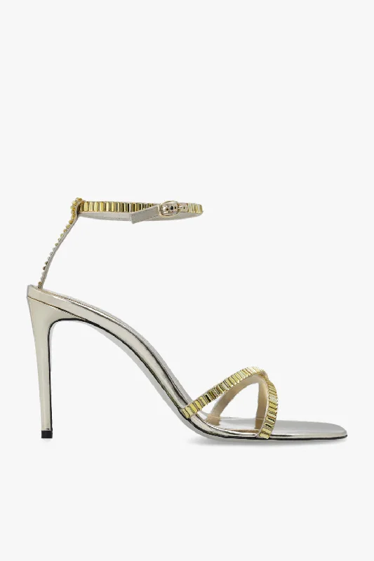 Versatile Heeled Sandals for Any Occasion---Victoria Beckham Womens Heel Shoes In Multicolor