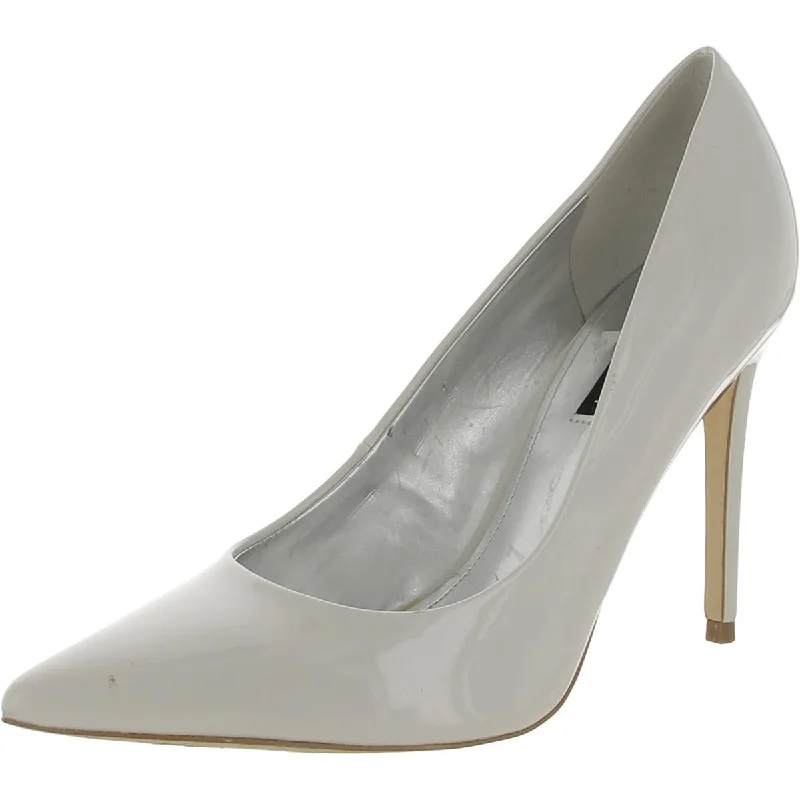 Sleek and Shiny Patent Pump Heels for a Polished Look--Nine West Womens Fresh 3 Padded Insole Patent Pumps