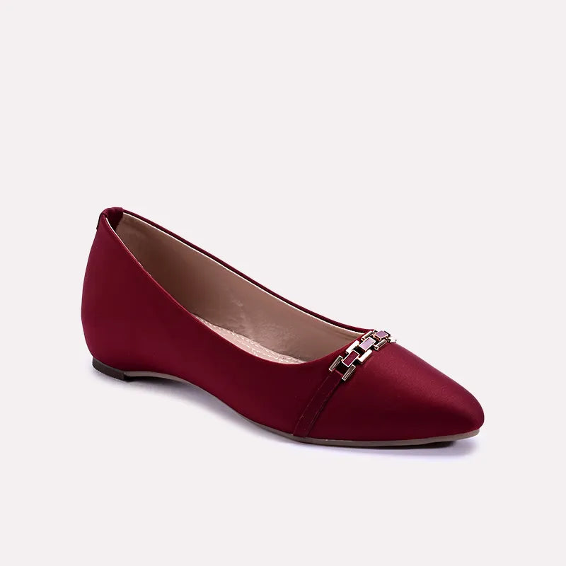 Stepee Maroon Fancy Pumps 0431049