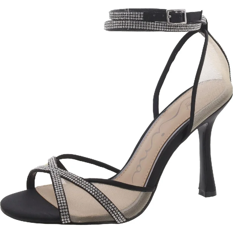 Stylish Open Toe Heels for Summer--Daniela Womens Adjustable Open Toe Heels