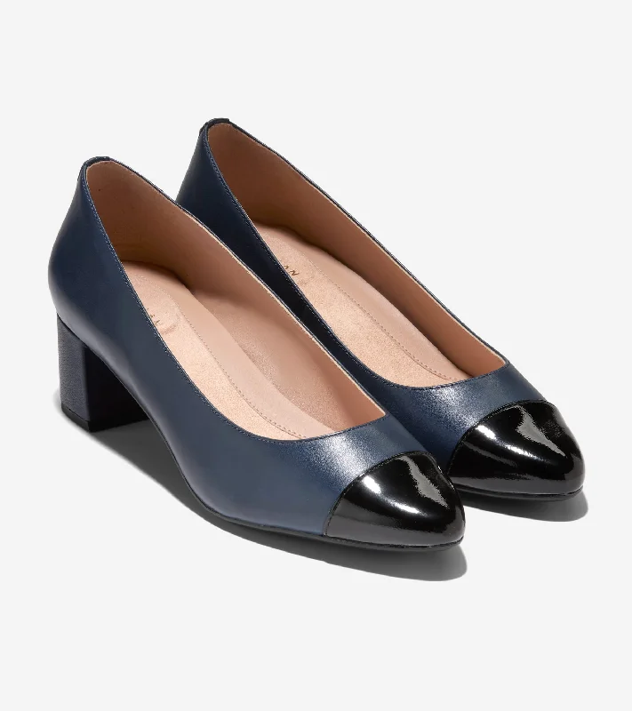 Trendy Chunky Heel Pumps for Casual Wear--Cole Haan Women's Go-to Block Heel Pump