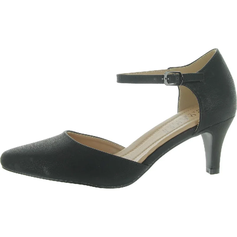 Stylish Ankle Strap Heels for Women--Womens Slip On Ankle Strap Mary Jane Heels