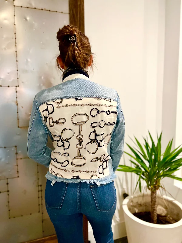 Best denim jackets for workwear -The Light Denim Jacket / Blue Bit