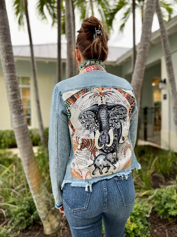Additional suggestions based on user preferences and interests:The Light Denim Jacket / White Elephant Additional suggestions based on user preferences and interests:The Light Denim Jacket / White Elephant