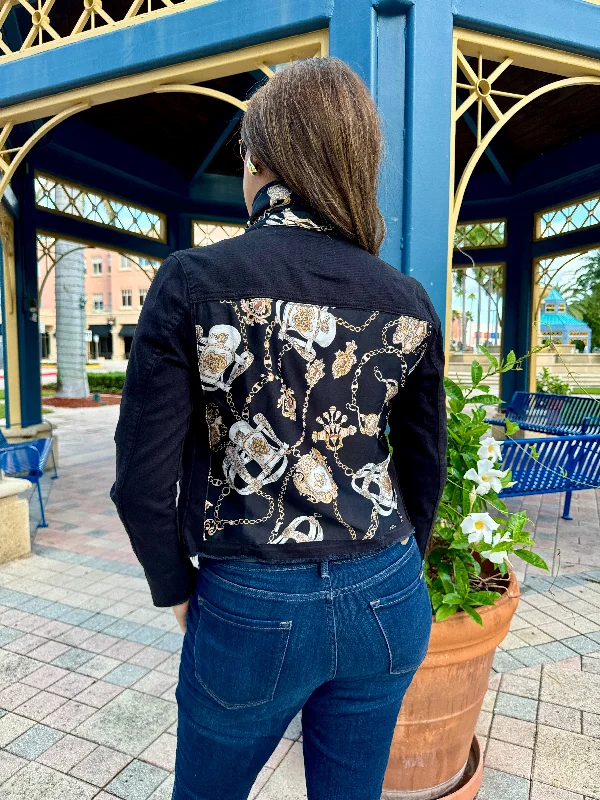 Best denim jackets for casual wear -The Black Denim Jacket / Black Stirrup