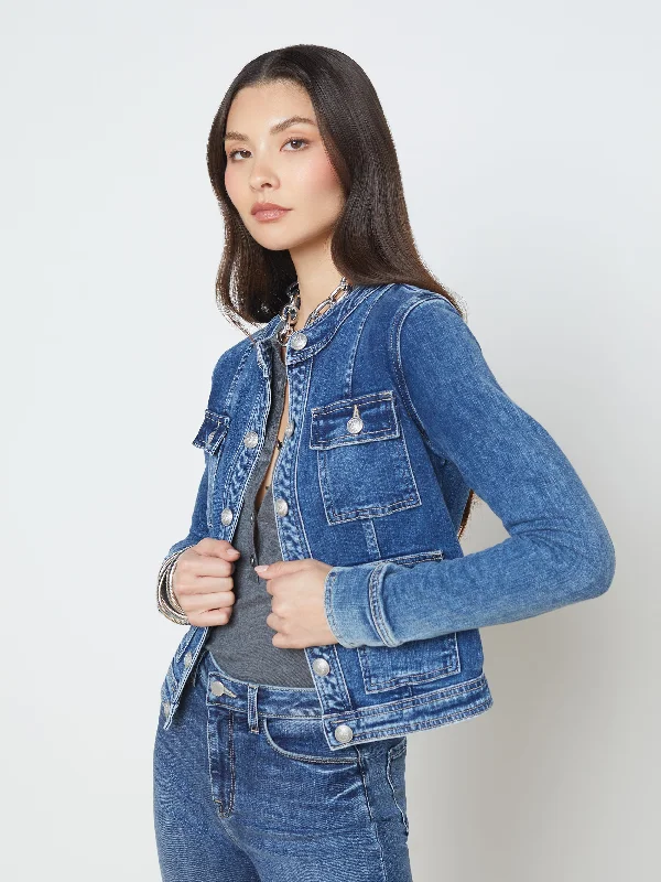 Best denim jackets for casual wear -Yari Denim Jacket
