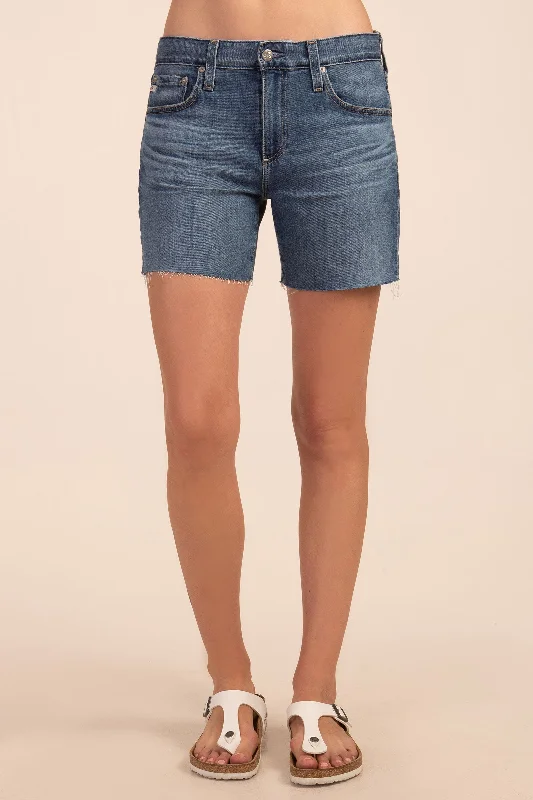 Women's denim shorts on the boardwalk :AG DASH WASH BECKE DENIM SHORT